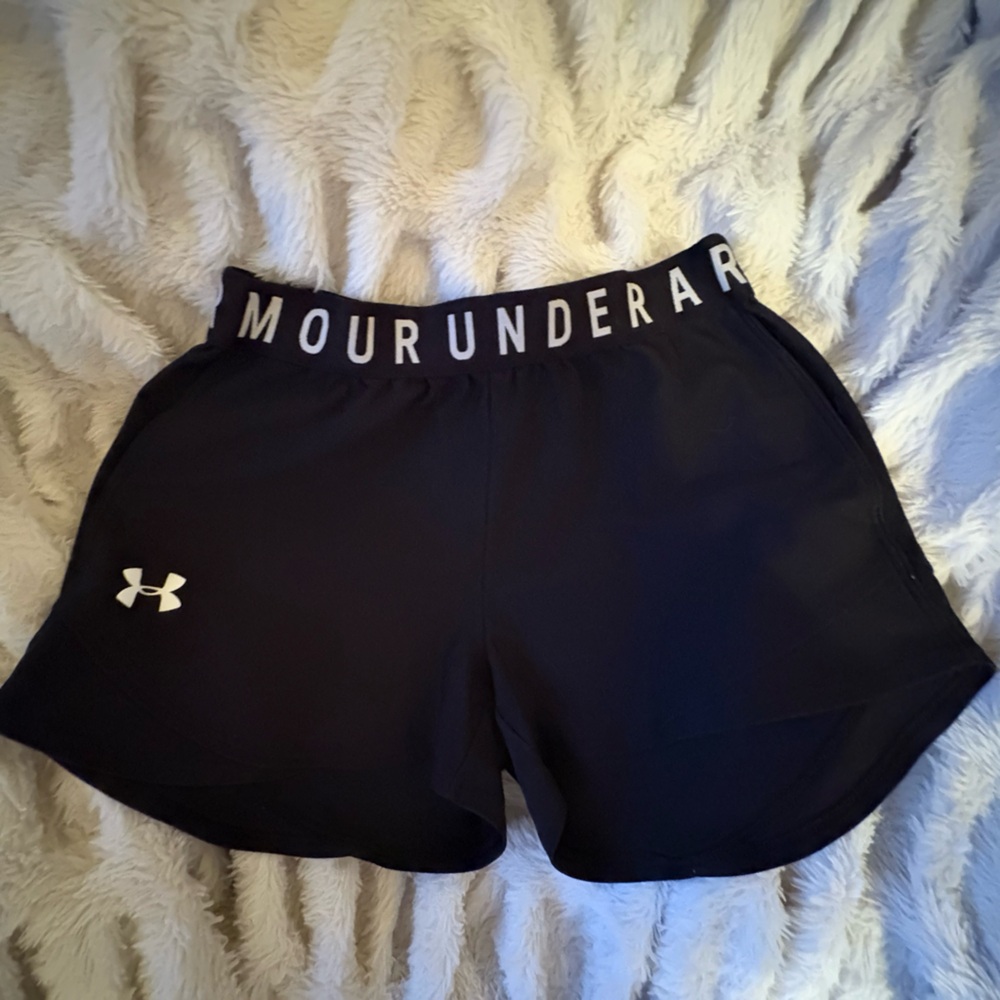 Under Armor, Black workout shorts